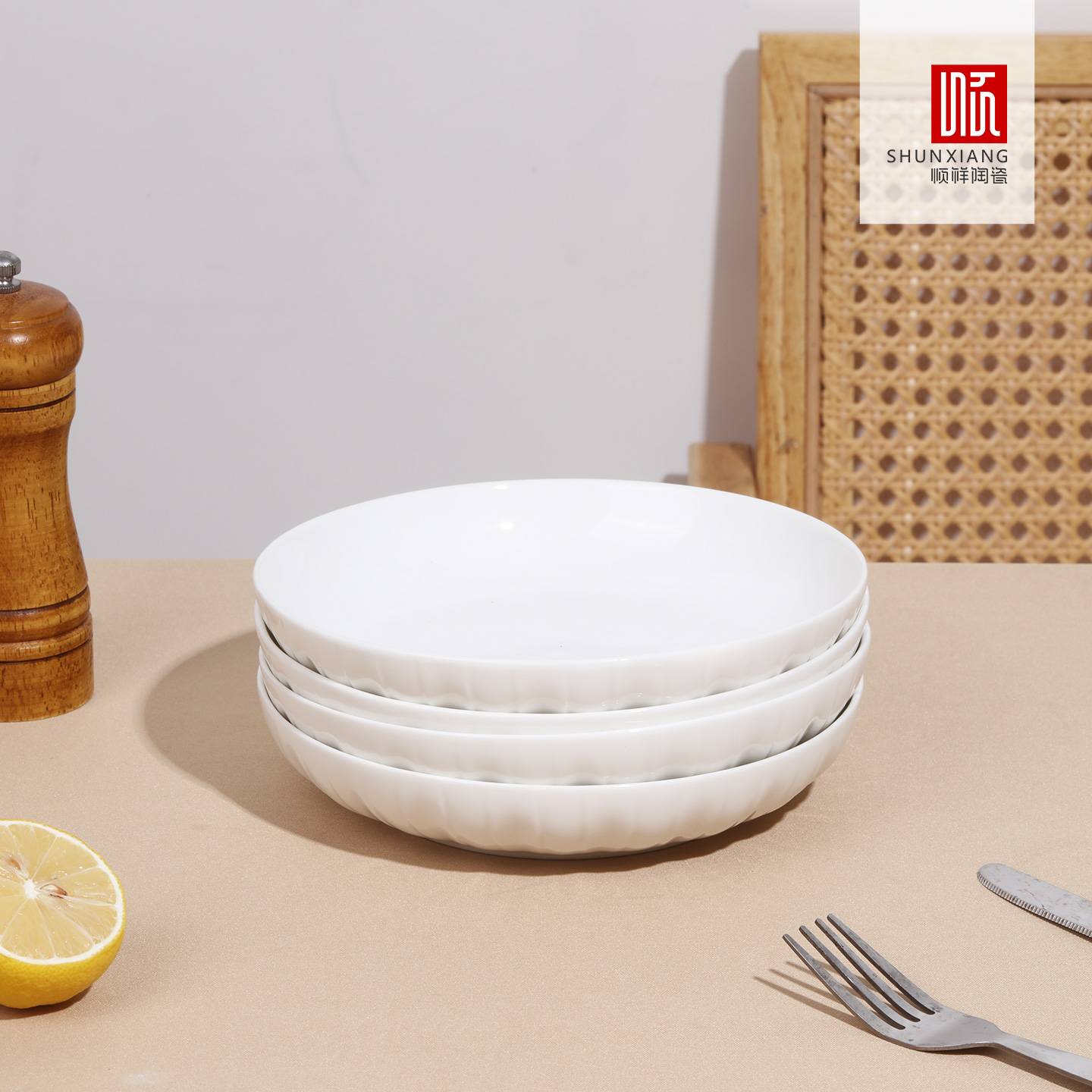 盛世素瓷系列餐具