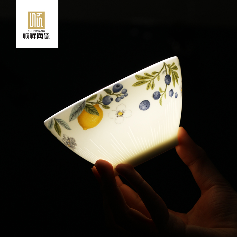 柠莓花语骨瓷系列餐具