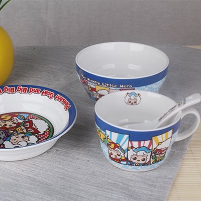 过家家4件儿童套装餐具（英雄联盟）