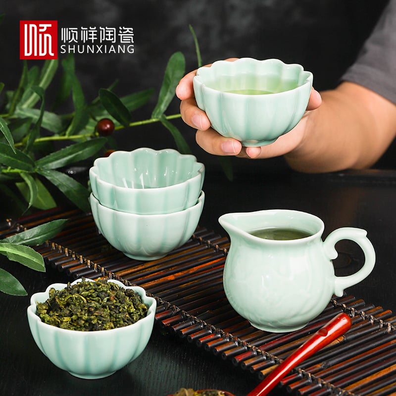 缤纷大号茶杯（文君-翠绿）